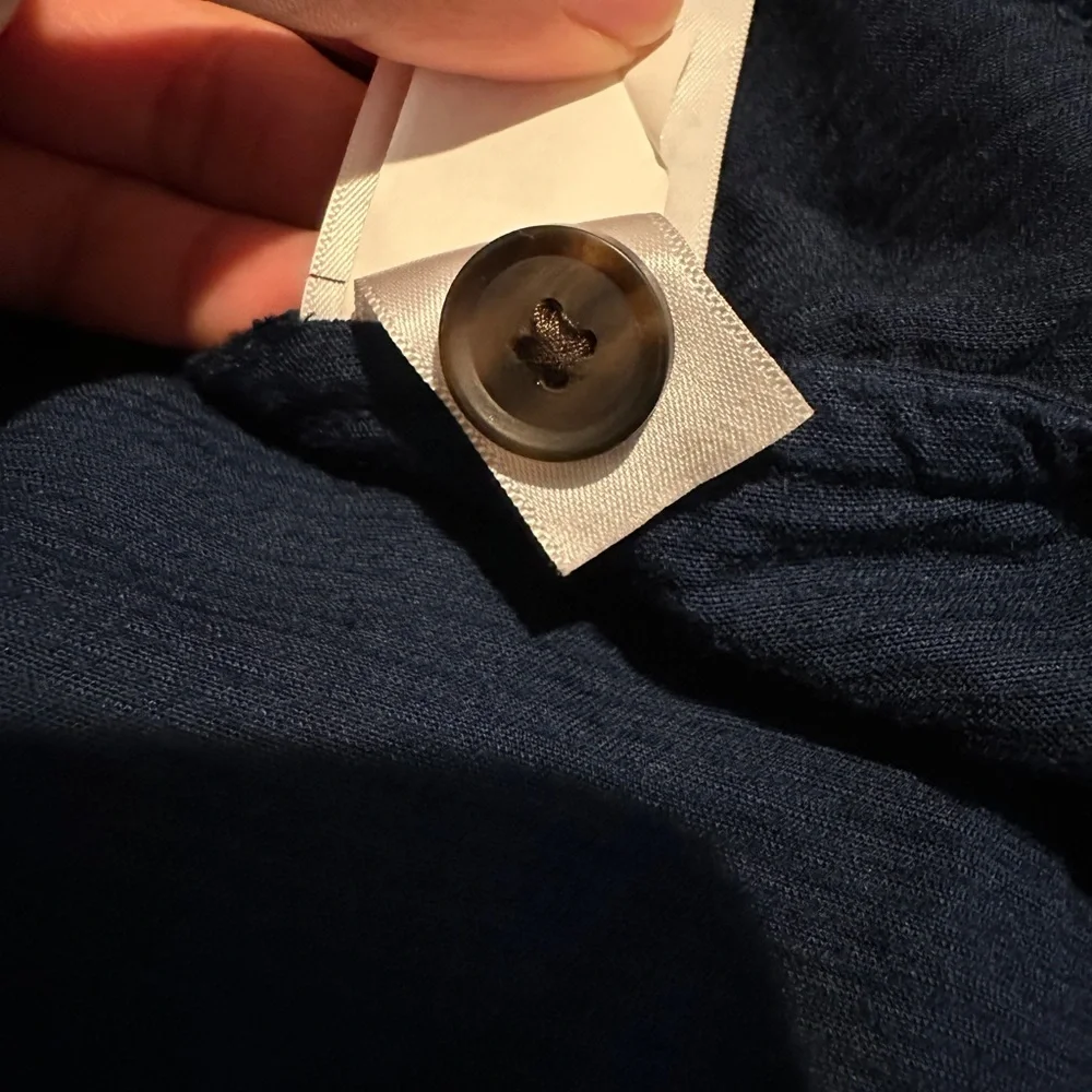 GAP Navy Blue Long Sleeve Corduroy Dress - Picture 5 of 6